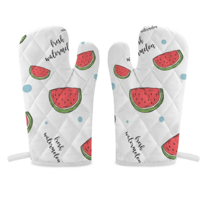 オリジナル 鍋つかみ オーブンミトン | 耐熱・厚手・ロング丈 | 写真入りキッチングッズ作成