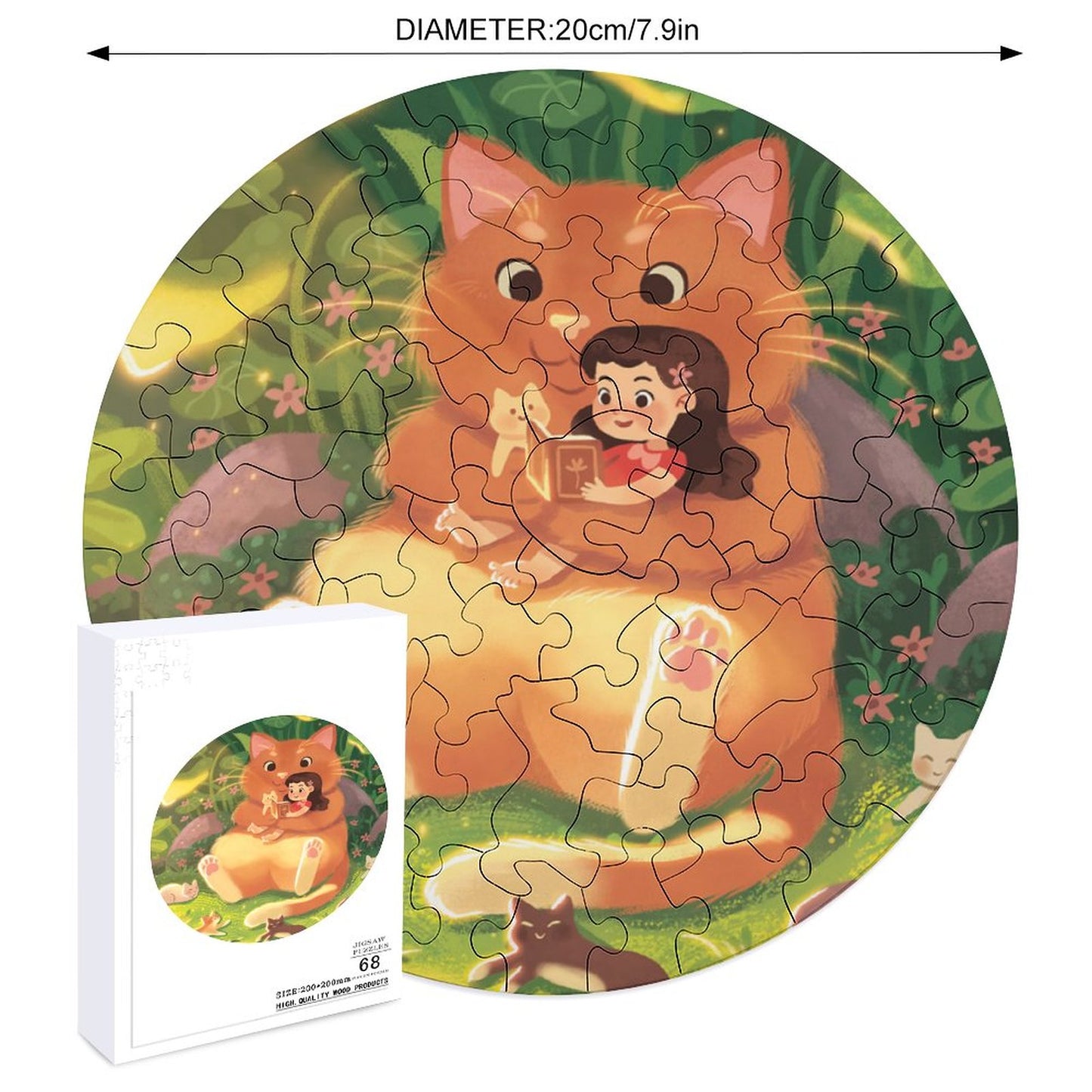 【オリジナル作成】木製 動物異形パズル | 隠れアニマルピース入り | 脳トレ・知育・ギフトに最適