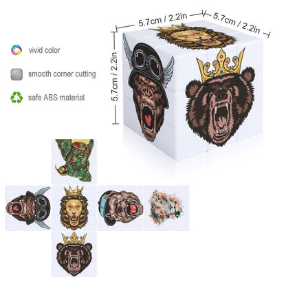 【写真で創る】オリジナル ルービックキューブ｜脳トレ・ギフトに最適な立体パズル