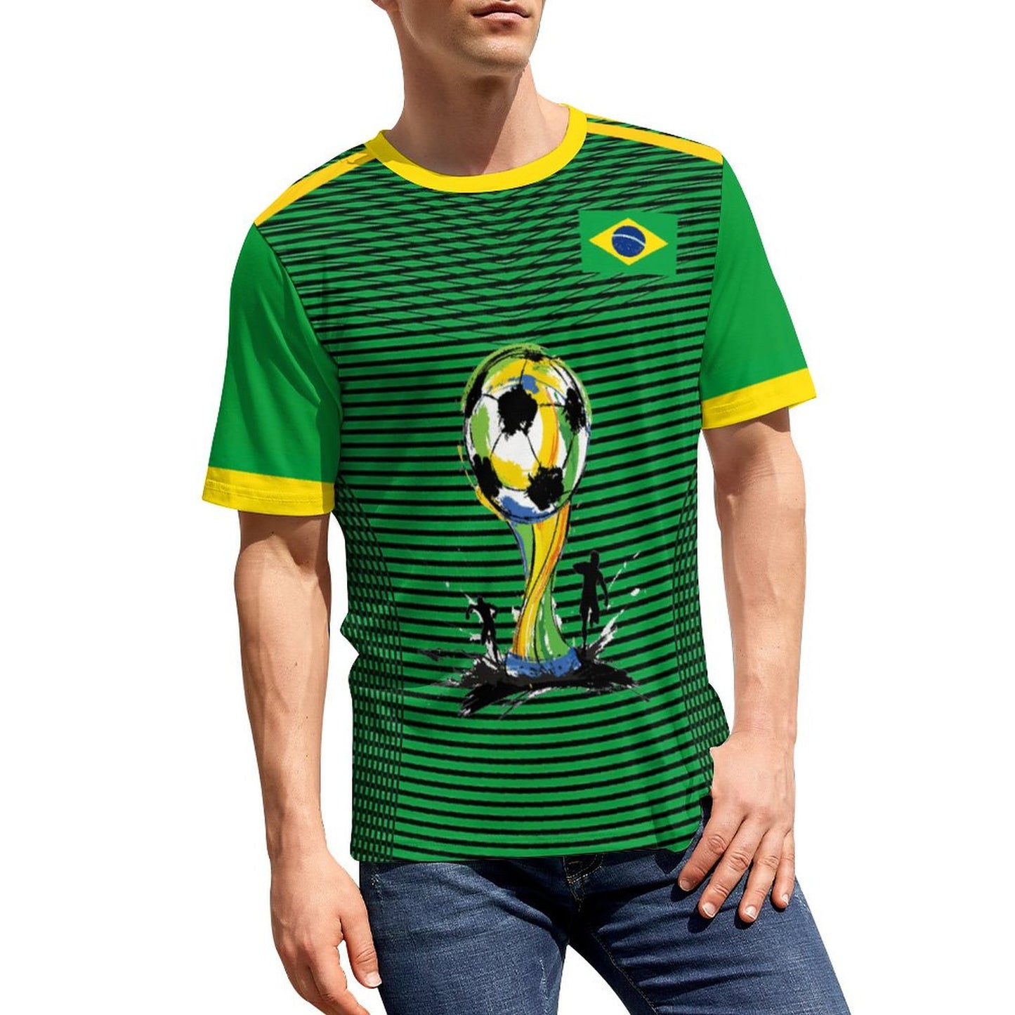 【1枚から作成】ヨレない首元が魅力。全面プリント対応オリジナルTシャツ｜写真・デザイン