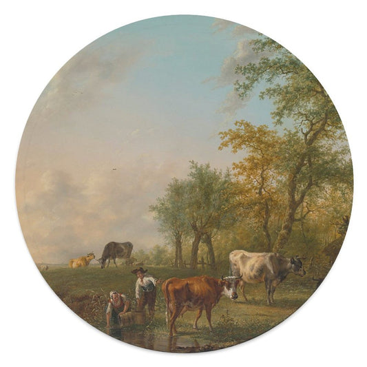 【ベビーに贈る】写真で作るオリジナル子供用フランネル毛布｜安心の円形ブランケット