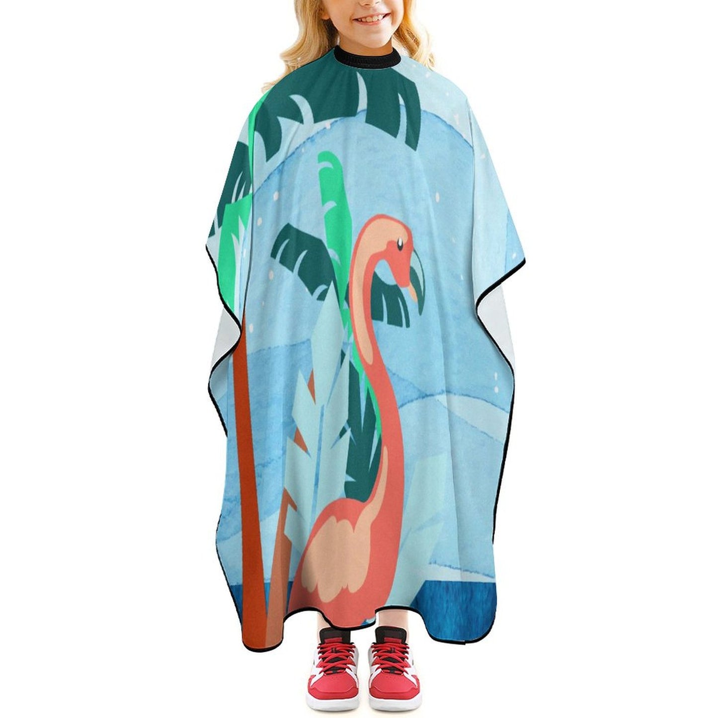 「もう散髪で泣かない！」好きな絵柄で“楽しい”に変える子供用ケープ