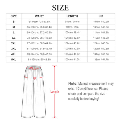 ハイウエスト ワイドレッグパンツ レディース カスタムプリント対応 スモッキングウエスト