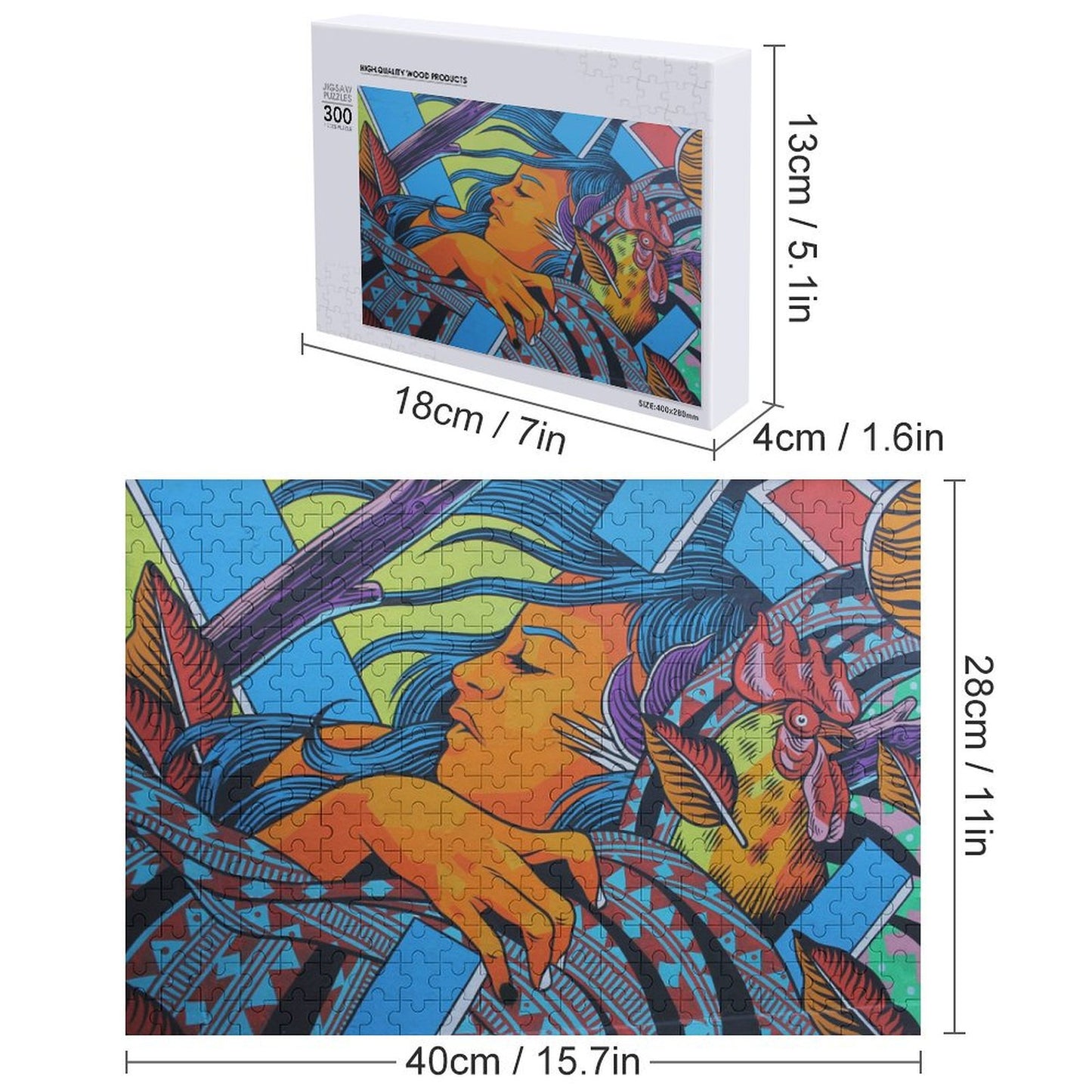 【300ピース】写真で作る木製パズル｜週末に楽しむオリジナルアート制作