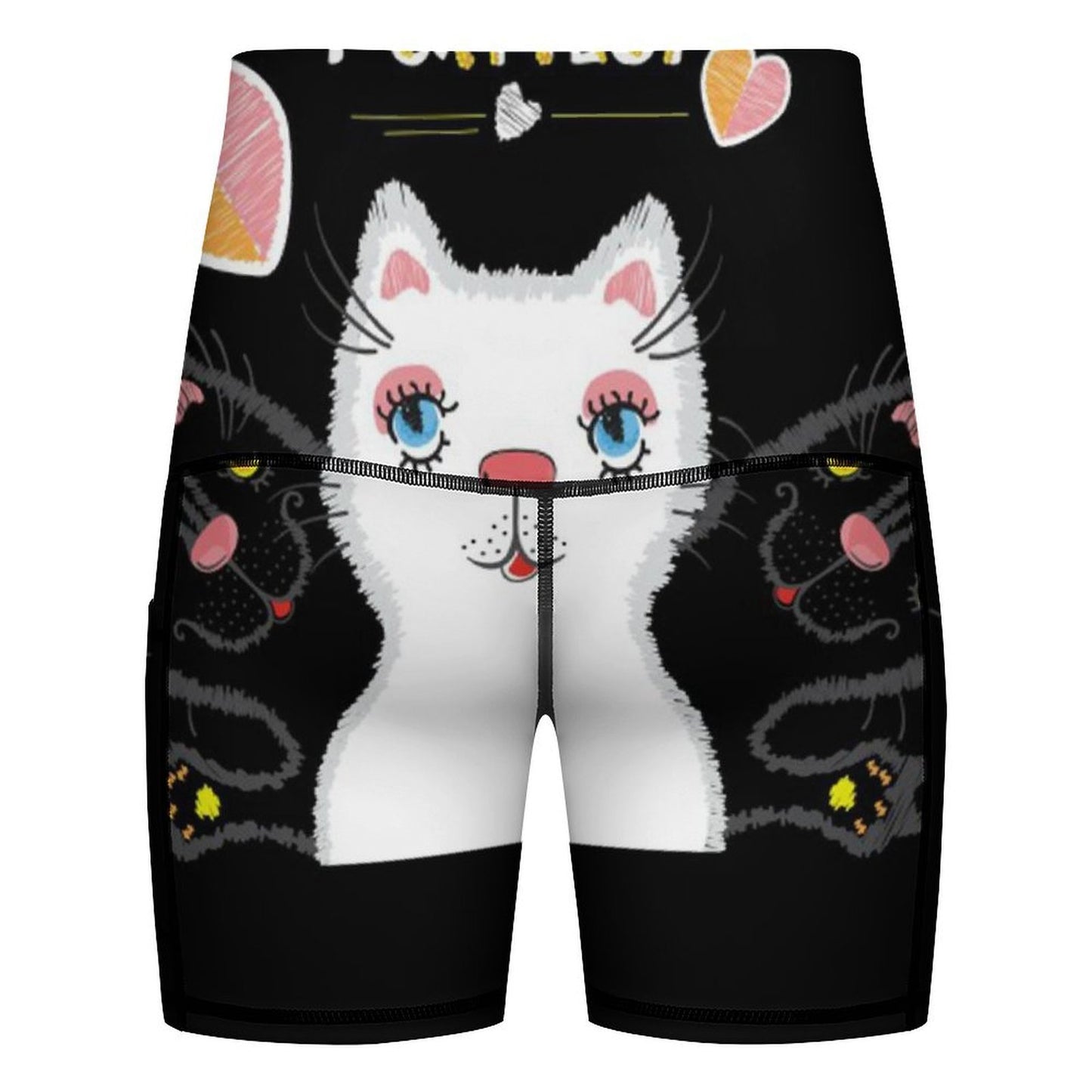 【透け防止・お腹すっぽり】オリジナル マタニティ ヨガ ショートパンツ｜名入れ・プリントカスタマイズ