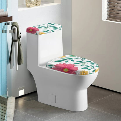 カスタマイズできるトイレカバー2点セット 涤纶素材 吸水速乾