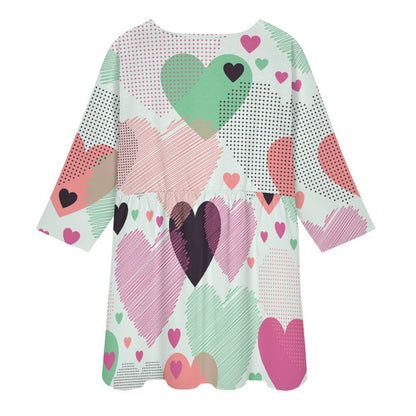【写真で作成】Vネックワンピース | オリジナルTシャツワンピ