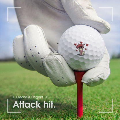 【両面プリント】オリジナル ゴルフボール作成 | 写真・ロゴ・名入れ | コンペ景品・ギフトに最適