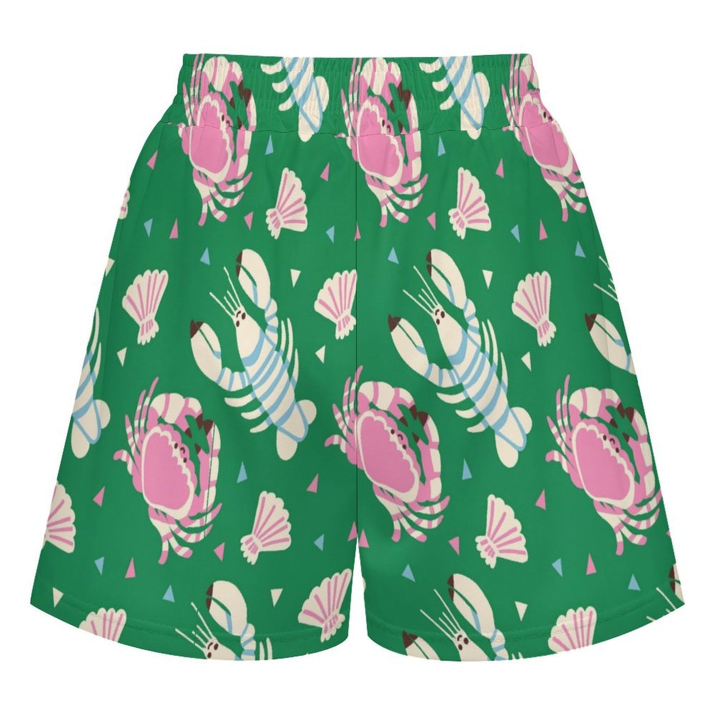 オリジナルプリント ショートパンツ レディース ルームウェア ビーチショーツ (4WAYストレッチ)