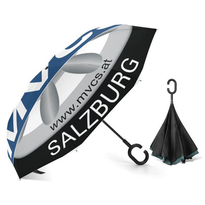 逆さ傘 車用 | 自立する 逆折り式 傘 | 濡れない 二重構造